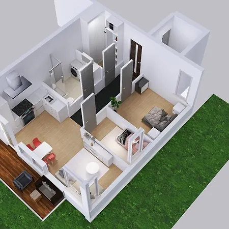 Apartamento Flott, Moderne Leilighet Ved Ikea *