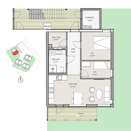 Apartamento Flott, Moderne Leilighet Ved Ikea *